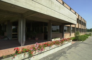 Our offices and hall